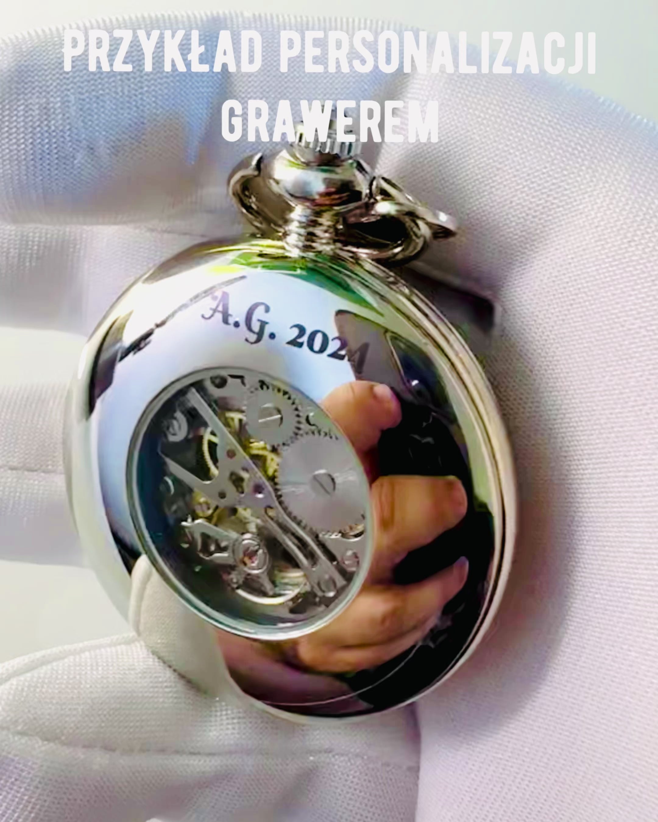 Ρολόι Τσέπης "Heritage Timekeeper" με Δυνατότητα Χαρακτικής