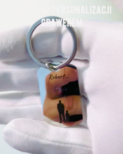 Στρατιωτικό Μπρελόκ ID "Ταυτότητα" από Ανοξείδωτο Ατσάλι – Προσωποποιημένη Χάραξη