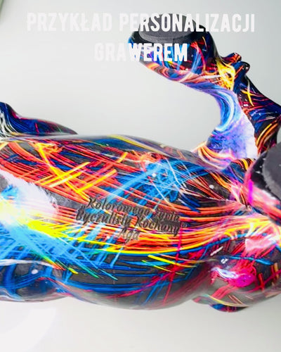 Διακοσμητικό Γλυπτό Ταύρος "BullArt" – Μοναδική Τέχνη με Δυνατότητα Χαρακτικής - 4 χρωματικές παραλλαγές, για εξατομικευμένο δώρο