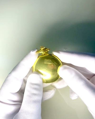 Χρυσό Ρολόι Τσέπης Vintage Στυλ με Δυνατότητα Χαρακτικής