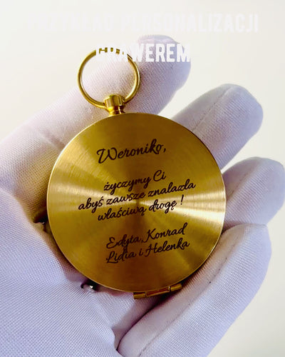 Ρετρό Στυλ Πυξίδα Ναυσιπλοΐας – Φορητό και Ακριβές Όργανο Προσανατολισμού για Ταξιδιώτες και Εξερευνητές. Χάραξη, εξατομίκευση.