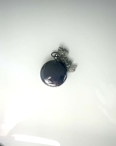 Κλασικό Ασημένιο Ρολόι Τσέπης με Δυνατότητα Χαράγματος