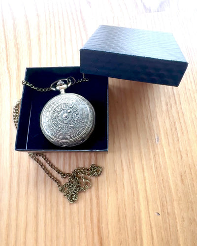 Ρολόι Τσέπης "Astro Retro Αντίκα Στυλ" – με επιλογή χάραξης για δώρο