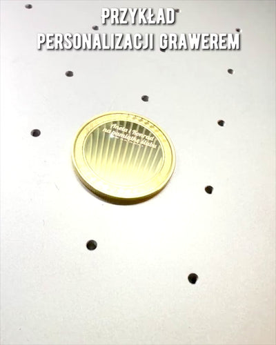 Άδεια Μονέτα Πρόκλησης με Δυνατότητα Προσωποποίησης Χαράγματος – Συλλεκτική, 40mm, τέσσερα μοντέλα