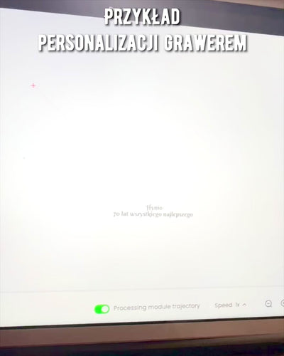 Κομψό φλασκί "Golden Rose" με σετ ποτηριών, εξατομίκευση με χάραξη για δώρο