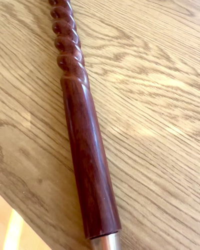 Laska Spacerowa - WIKING z głowicą w formie młota bojowego, możliwość personalizacji grawerem na prezent