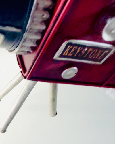 Διακοσμητική Φιγούρα "Retro Kamera Keystone" με Δυνατότητα Χαρακτικής