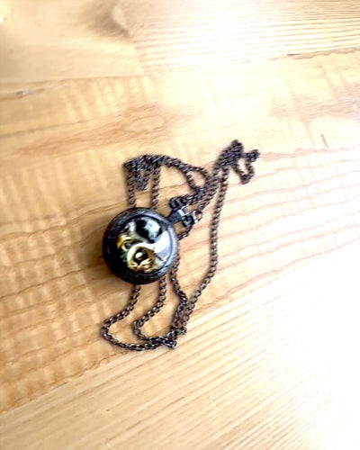 Ρολόι τσέπης «Smoczy Okrąg 2» – κομψό αξεσουάρ με μια νότα μαγείας - εξατομίκευση με χάραξη για δώρο