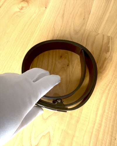 Ανδρική Μαύρη Ζώνη με Αυτόματη Πόρπη Cabor Kunkel, δυνατότητα εξατομίκευσης με χάραξη για δώρο