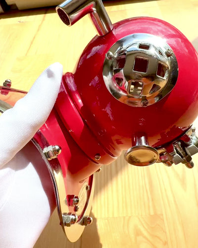 Κράνος Εξερευνητή Βυθών - Συλλεκτική Έκδοση με Δυνατότητα Χαρακτικής, 35 εκ., δώρο για πυροσβέστη ή δύτη