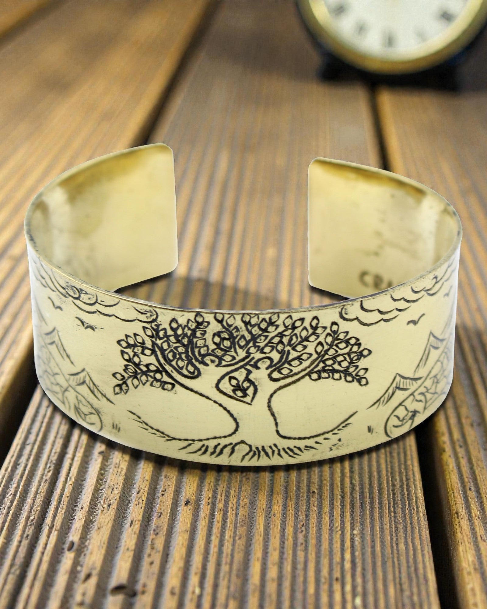 Θιβετιανό ορειχάλκινο βραχιόλι Δέντρο της Ζωής – Ιμαλαϊκή Αρμονία