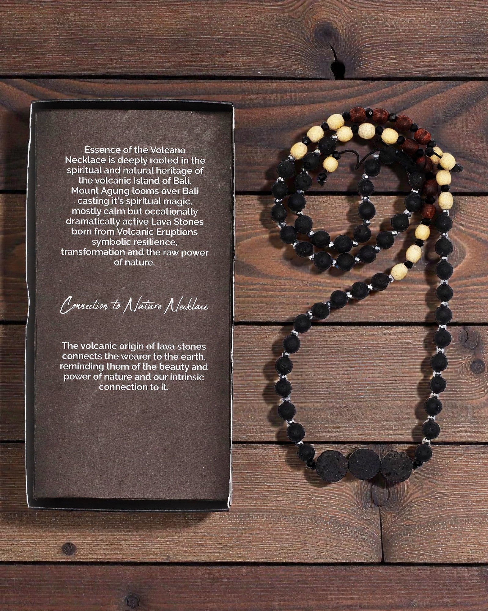 Naszyjnik Esencja Wulkanu – Związek z Naturą
