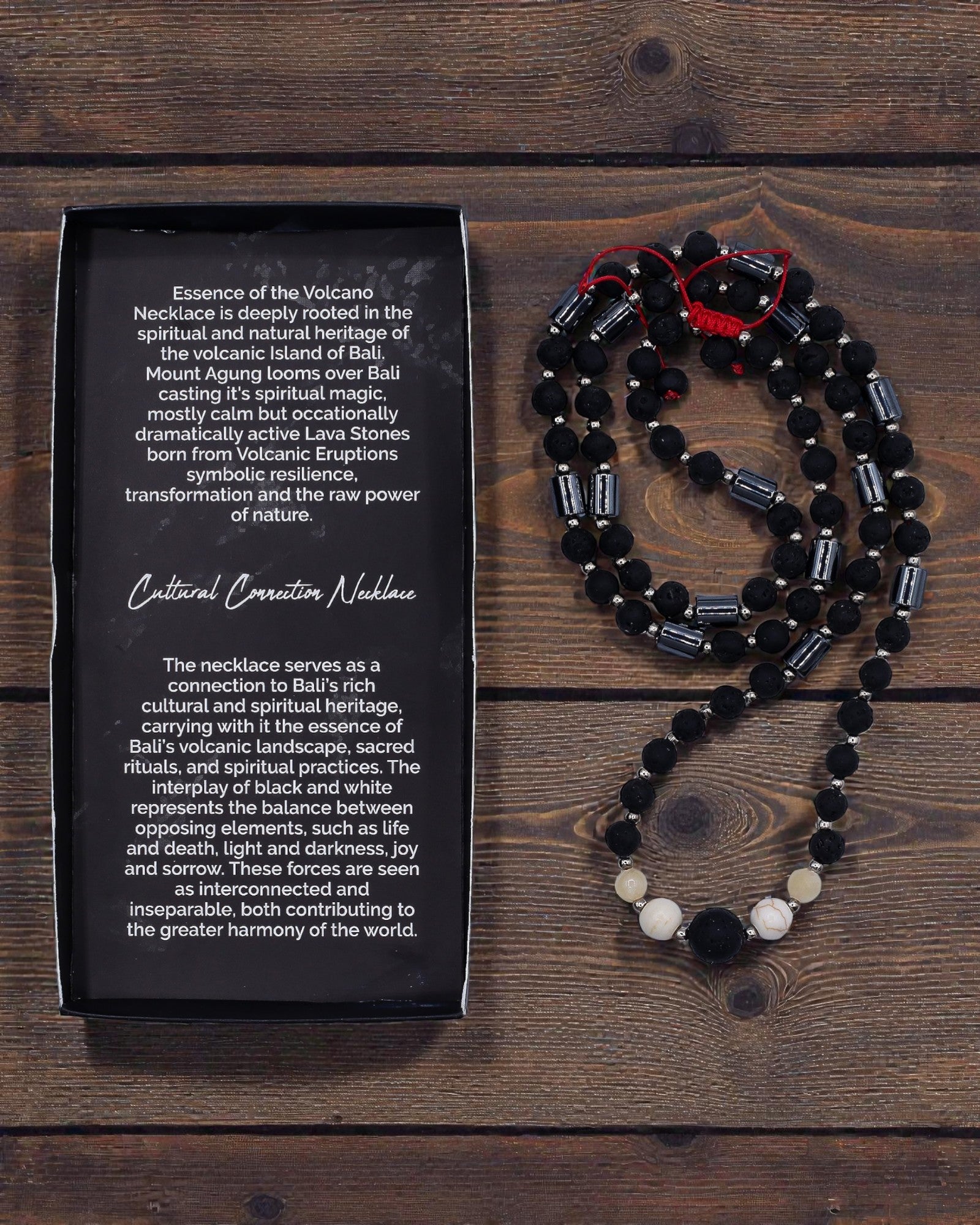 Κολιέ Ουσία Ηφαιστείου – Πολιτισμικός Συνδυασμός